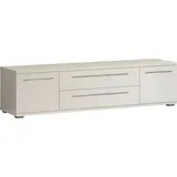 PLACES OF STYLE Lowboard »Piano TV-Kommode in Breite 165 oder 180 cm mit Soft-Close-Funktion«, Hochglanz UV-lackiert, Br 180 cm mit versch. Tür- und Schubkastenmaße