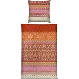 Erwin Müller Bettwäsche Bettwäsche, Mako-Satin, Paisley orange