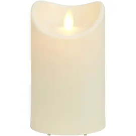 IC Home LED-Kerze für aussen Ø 8,9 cm beige 1 St.