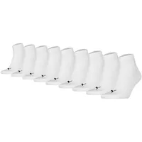 Puma Quarter Sneakersocken 9er Pack Weiß 39-42