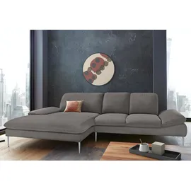 W.Schillig Eckcouch Chenille 3-Sitzer Grau