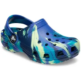 Crocs Classic Marbled Navy/Turbo Teal 29