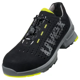Uvex 1 S1 SRC, Arbeitsschuhe für Damen & Herren, Schwarz/Lime - Gr. 47