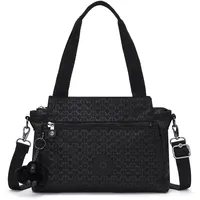 Kipling Elysia Mittelgroße Schultertasche, Schultertaschen, Signature Emb (Schwarz)