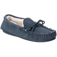 Hush Puppies - Damen Hausschuhe "Allie", Leder FS6640 (35,5 EU) (Marineblau) - Blau - 35,5