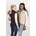 Fleece Weste Beige L