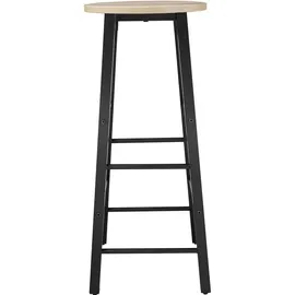 Tectake Barhocker Keynes 31 x 31 x 72,5 cm Eiche