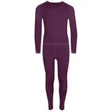 TROLLKIDS Hemsedal Funktionsunterwäsche-set - Plum - 104 cm