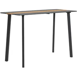 Dehner Bartisch Montpellier 160 x 66,5 x 104 cm dunkelgrau/braun