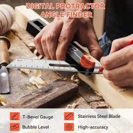 luxuskollektion Digitaler Anschlagwinkel 230 mm verstellbar Multifunktionswinkel