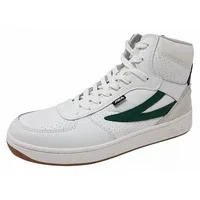 Fila SEVARO mid Sneaker, White-Verdant Green, 45 EU