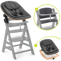 hauck Hochstuhl Alpha Plus 4-tlg. Newborn Set (Hochstuhl)
