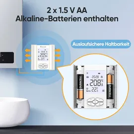 salcar Heizkörperthermostat Smart WiFi programmierbar