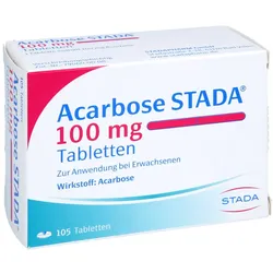 Acarbose Stada 100 mg Tabletten 105 St