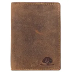 Greenburry Vintage Ausweisetui RFID Leder 9 cm braun