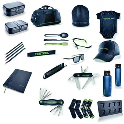 Festool Fanartikel Rucksack Babybody Maßband Meterstab Sporttasche Toolie Mütze, Festool Fanartikel: Schutzbrille (500119)