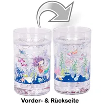 Die Spiegelburg Glitzerbecher mit Schwimmelementen Nella Nixe 1-tlg. Weiß