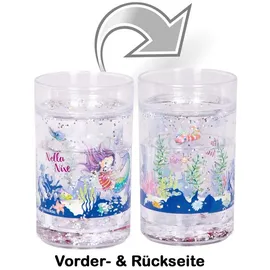 Die Spiegelburg Glitzerbecher mit Schwimmelementen Nella Nixe 1-tlg. Weiß
