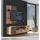 Feldmann-Wohnen Lamia Lowboard 155x107x40 cm Braun/Schwarz Holz