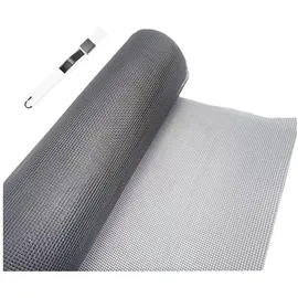 luxuskollektion Fliegengitter für Fenster 250 x 120 cm Weiß