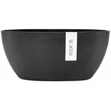 Ecopot Ecopots Pflanztopf Sofia+WasBeh Dunkelgrau 30 cm