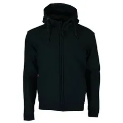 Riding Culture Riding Hoodie Herren Motorrad Reißverschluss-Hoodie schwarz, XL