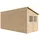TIMBELA Anbau-Gartenhaus M341A 4,93 x 2,04 m Beige