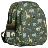 A Little Lovely Company Rucksack Savanne - - dunkelgrün