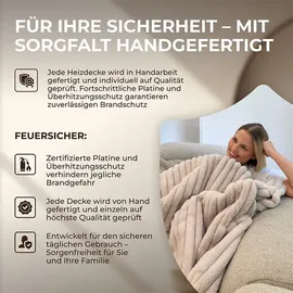 BR Bringer Bringer Infrarot Heizdecke 200 x 180 cm Braun