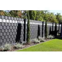 Trendline Sichtschutzstreifen 20,5 m x 19 cm anthrazit