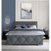 LEONIQUE »Alfie, Topseller! Inkl. Bettkasten&Topper« Wahlweise mit Knopfsteppung oder