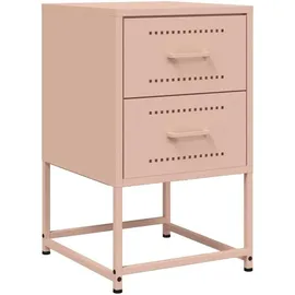 vidaXL Nachtschrank 36 x 39 x 60,5 cm Rosa