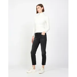 Gang Boyfriend-Jeans "GANG Jeans Boyfriend 94NICA WORKER", Damen, Gr. 29, Einheitsgröße, schwarz denim, Denim/Jeans, 98% Baumwolle, 2% Elasthan, Jeans