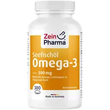 ZeinPharma Omega-3 500 mg Softgel-Kapseln 300 St.