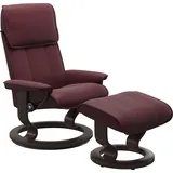 Stressless Admiral Leder 78 x 108 x 73 cm rot