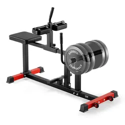 VEVOR Wadenmaschine im Sitzen Wadenhebe-Gerät Beintraining Heim-Fitnessstudio