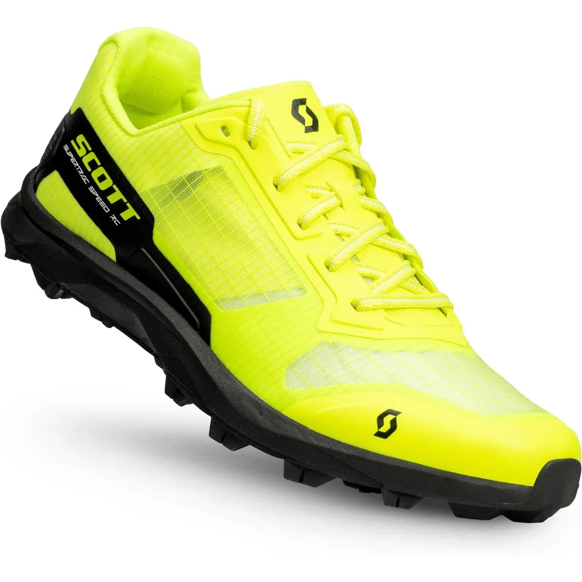 Scott Shoe Supertrac Speed RC black/safety yellow (6802) 40.5