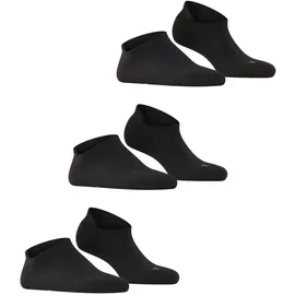 Falke Cool Kick Sneakersocken 3er Pack Schwarz 42-43