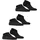 Falke Cool Kick Sneakersocken 3er Pack Schwarz 42-43