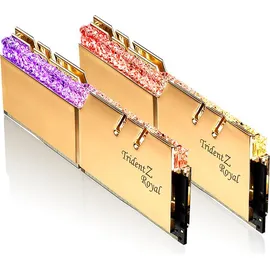 G.Skill Trident Z Royal gold DIMM Kit 32GB, DDR4-3600, CL18-22-22-42 (F4-3600C18D-32GTRG)