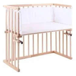 Babybay Beistellbett Midi 81x41 cm Buche