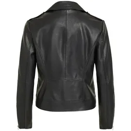 VILA Jacke in Leder-Optik Modell 'CARA', Black, S