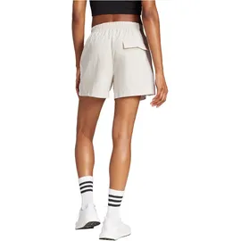adidas Essentials 3-Stripes Lifestyle Woven Shorts, wonder alumina/white L
