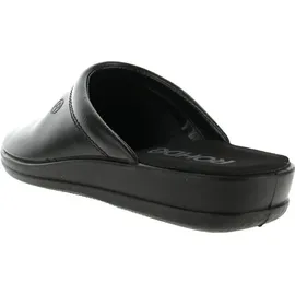 ROHDE Lekeberg Herren Pantoffeln Hausschuhe Schuhe 1550 schwarz, Schuhgröße:44 EU