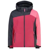 CMP Skijacke CMP Mädchen Skijacke KID G JACKET FIX HOOD 33W0615 rot 98 (3J)