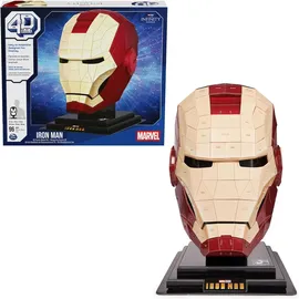 Spin Master 4D Build - Marvel Iron Man-Helm (6069819)