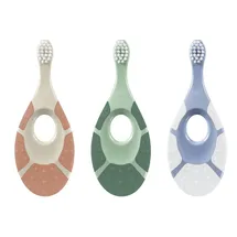 Jordan* Step 1 Green Clean Baby-Zahnbürste 3 St.