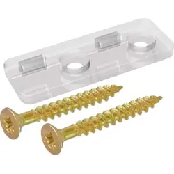 EVN Lichttechnik Kunststoff-Montage-Clip 2 Clips, 4 Schrauben AP-CLIP