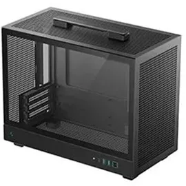 Deepcool CH160 PLUS (Mini-ITX, mATX), PC Gehäuse, Schwarz