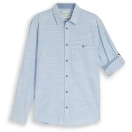 Tom Tailor Langarmhemd Blau M